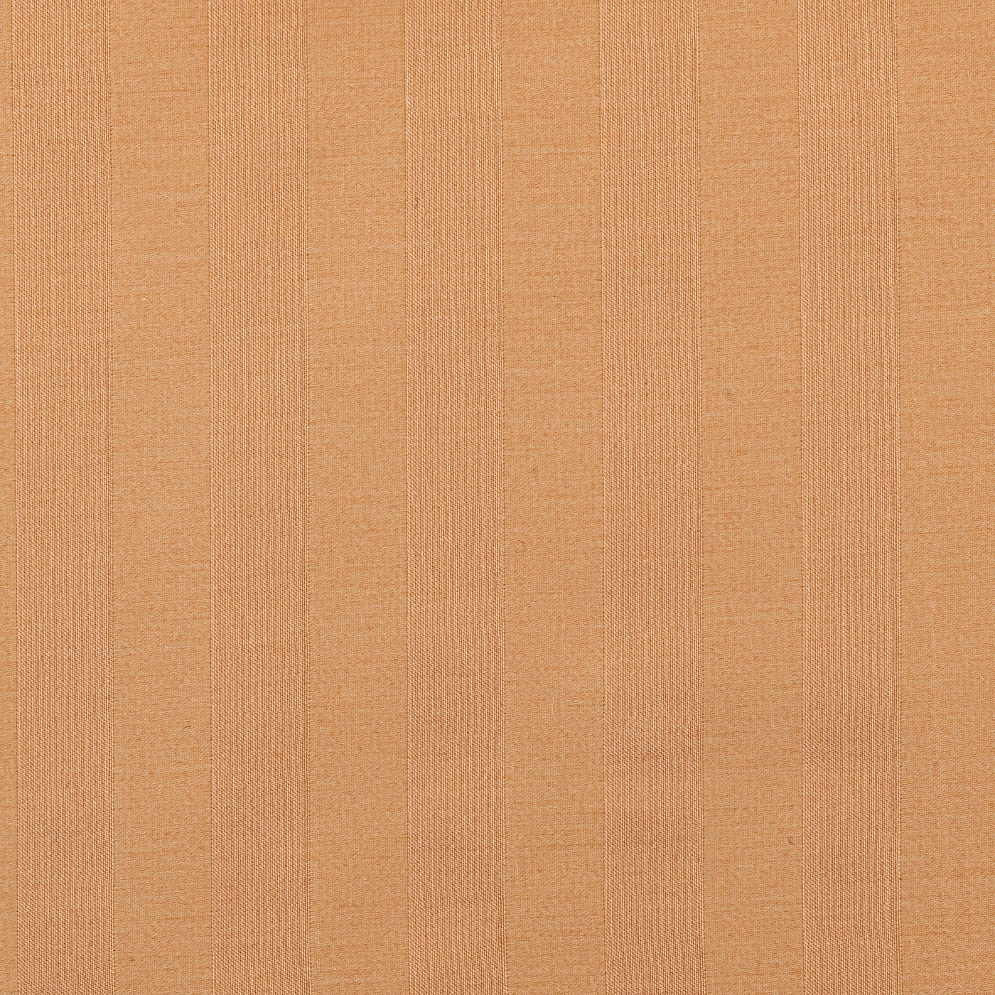 Close-up of apricot linen-weave fabric showing subtle vertical texture detail.