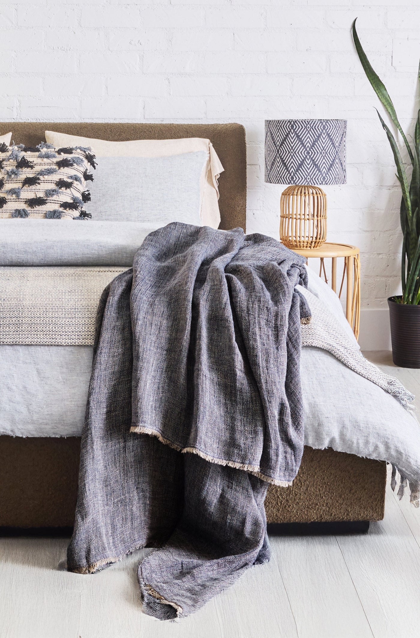 River | Throw Blanket