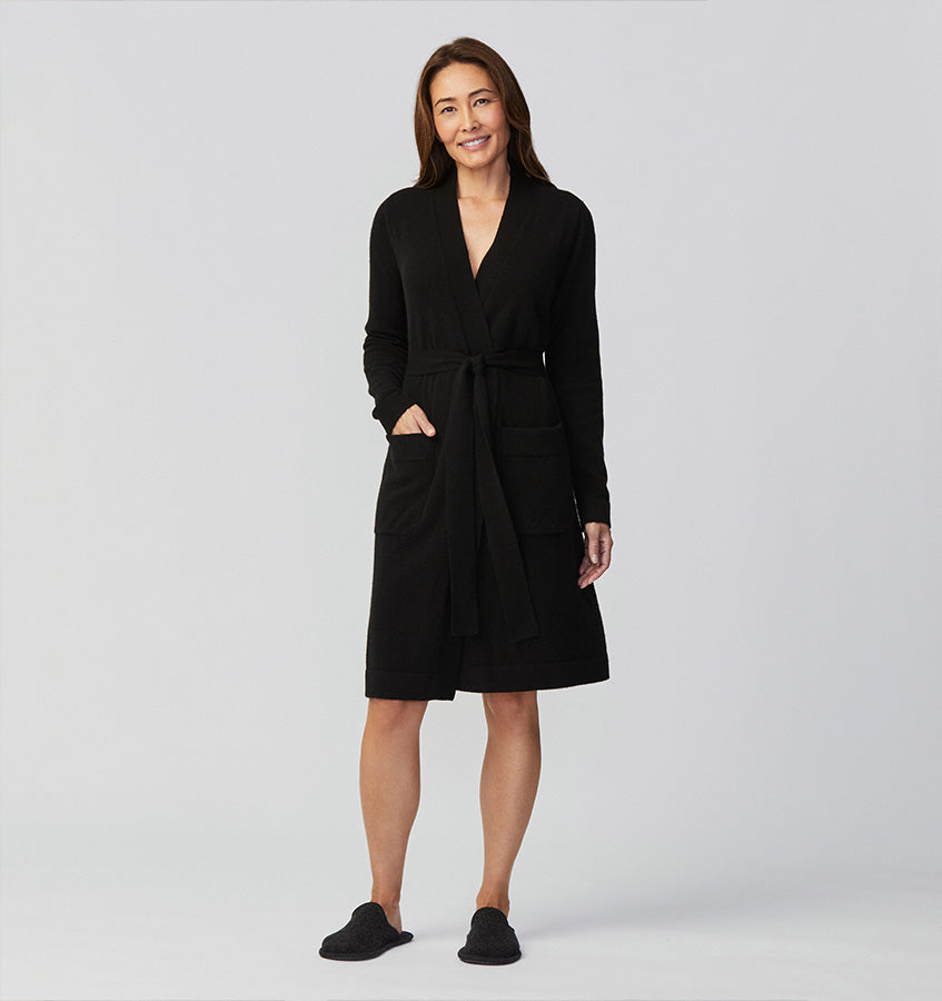 Sferra Donna Cashmere | Robe Black