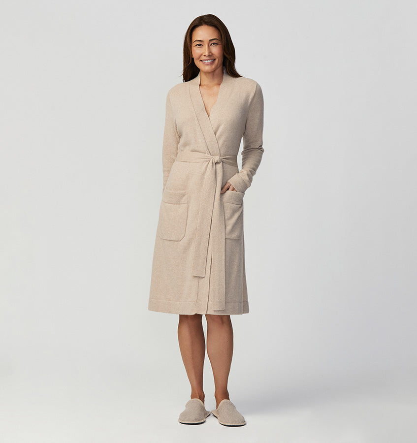 Sferra Donna Cashmere | Robe Tan
