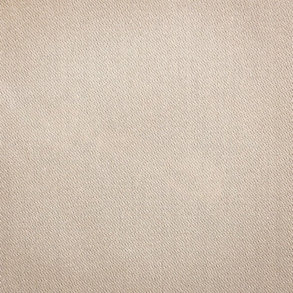 Close-up of Home Treasures Fiori linen fabric in warm sand weave texture.
