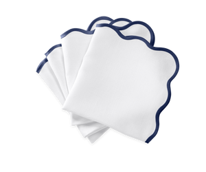 Photo of the Scallop Edge | Napkin Set ensemble.