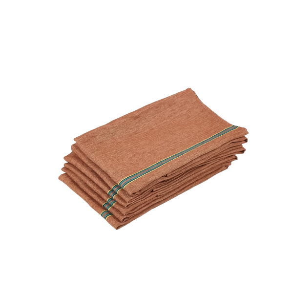 Photo of the Ontario Stripe | Tea Towel Set ensemble.