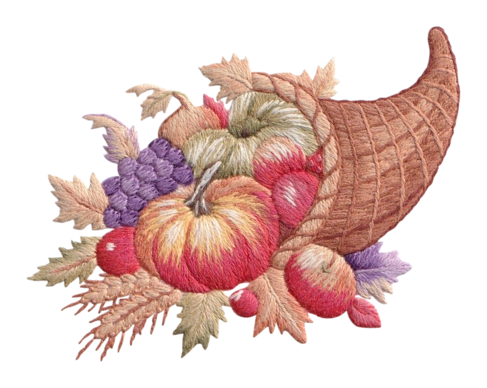 Cornucopia Nouveau Napkin
