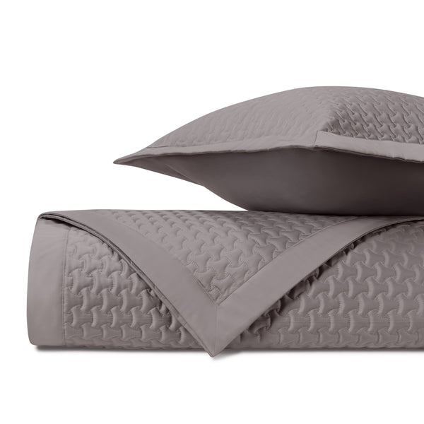 Photo of the Trinity | Quilted Coverlet Set ensemble.