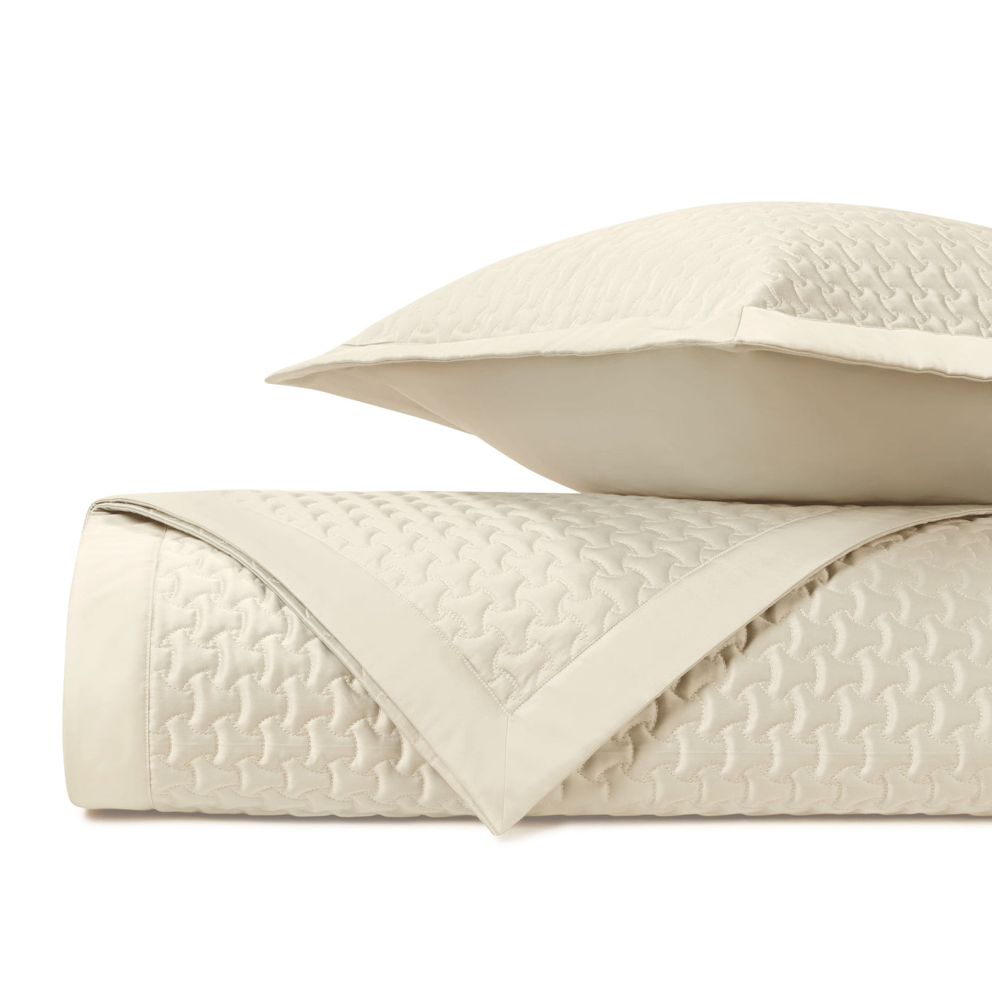 Trinity | Quilted Coverlet (Euro) Set