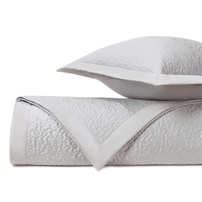 Photo of the Vermicelli | Quilted Coverlet & Euro Set ensemble.