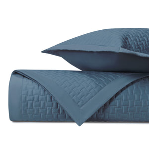Photo of the Wicker | Quilted Coverlet Set ensemble.
