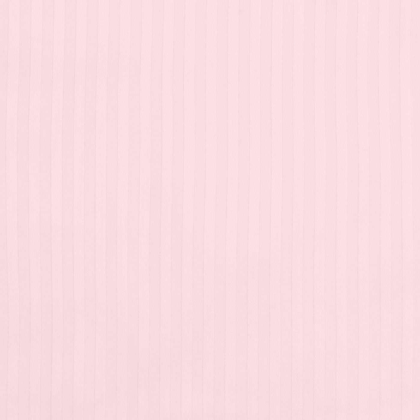 Close-up of Windsor sheet set fabric in blush with tonal woven stripe texture.