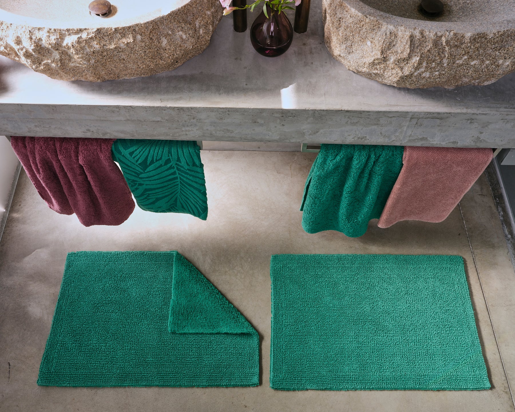 ABYSS & HABIDECOR　Tropical　ラグ Abyss & Habidecor Palm | Seymour's Home