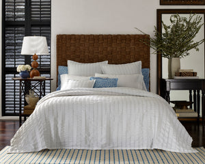 Photo of the Panama | Euro Pillow Sham ensemble.