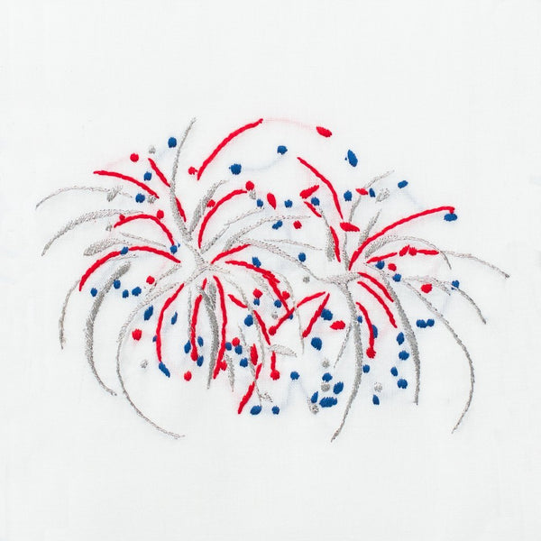 Photo of the Happy 4th Fireworks | Cocktail Napkins, Set of 4 ensemble.