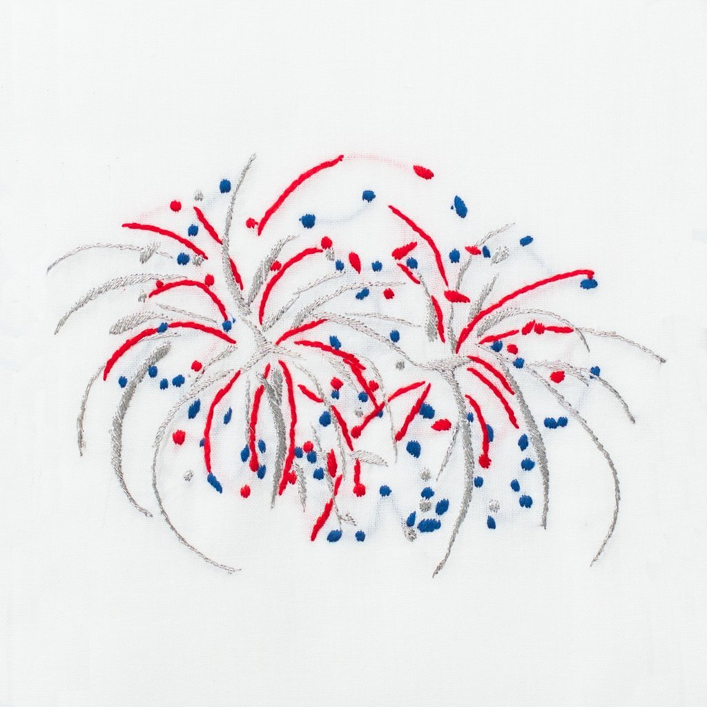 Happy 4th Fireworks | Kitchen Towel