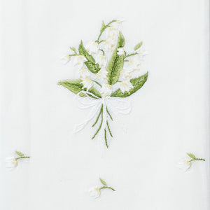 Photo of the Lily of the Valley | Guest Towel ensemble.