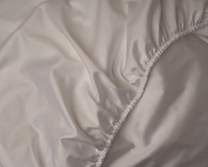 Photo of the Sea Island Sateen | Fabric sample ensemble.
