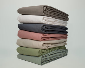 Photo of the Vintage Percale | Duvet Cover ensemble.
