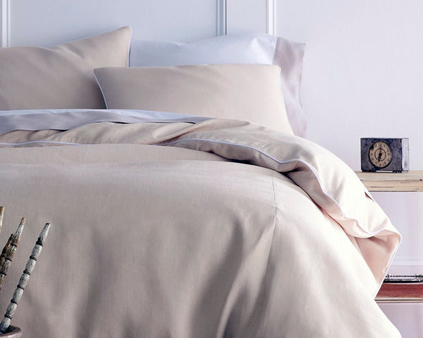 Photo of the Mandalay Linen | Pillow Sham ensemble.