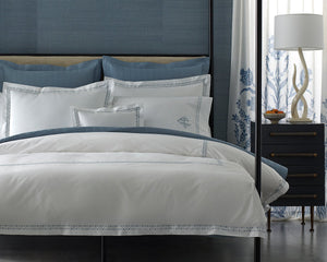 Photo of the Prado Schumacher Collection | Fitted Sheet ensemble.