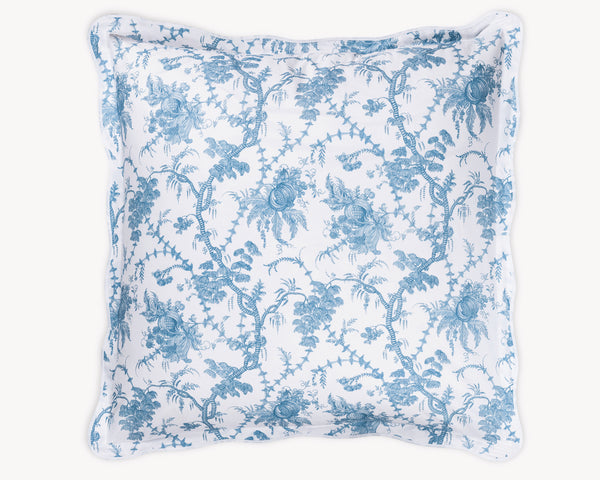 Photo of the San Cristobal Schumacher Collection | Euro Pillow Sham ensemble.