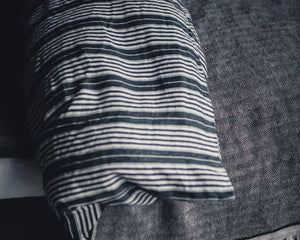 Photo of the Tack Stripe | Euro Pillow Sham, Each ensemble.