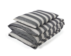 Photo of the Tahoe Stripe | Duvet Cover ensemble.