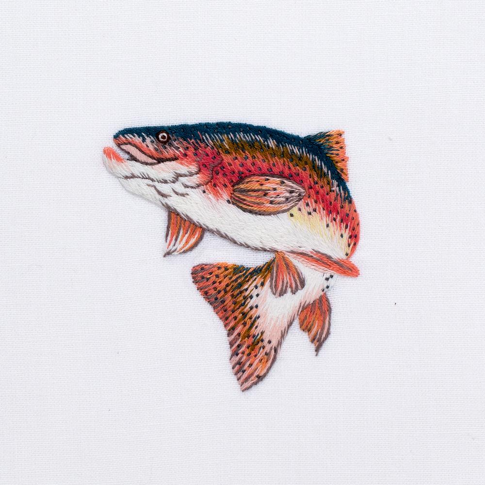 Trout Jump | Guest Towel