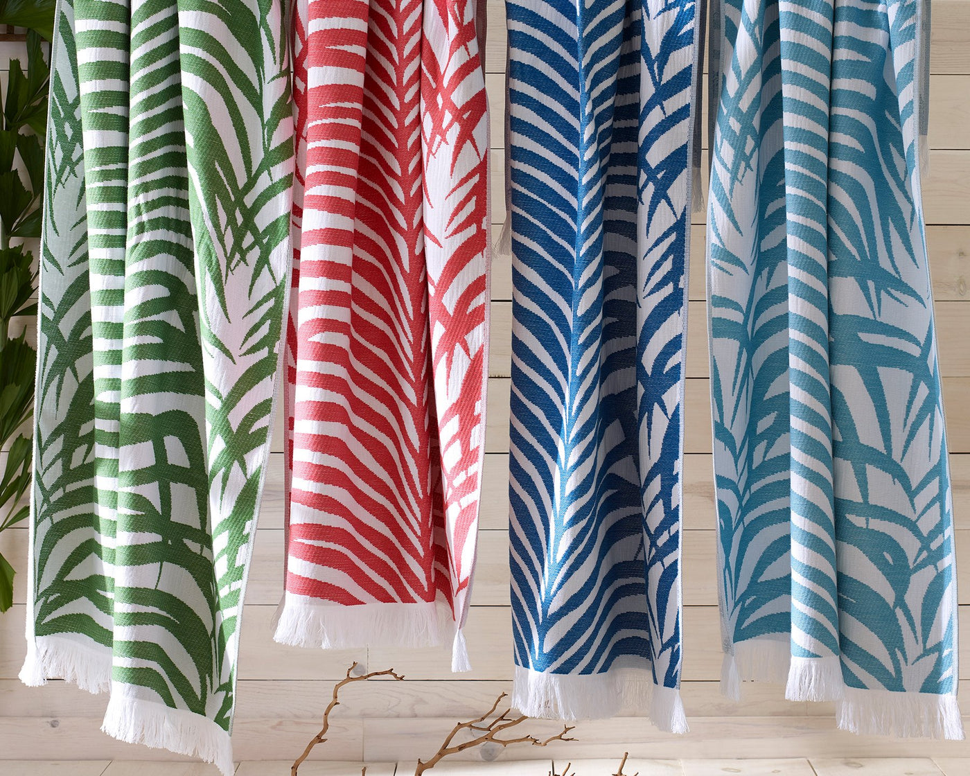 Zebra Palm Schumacher Collection | Beach Towel