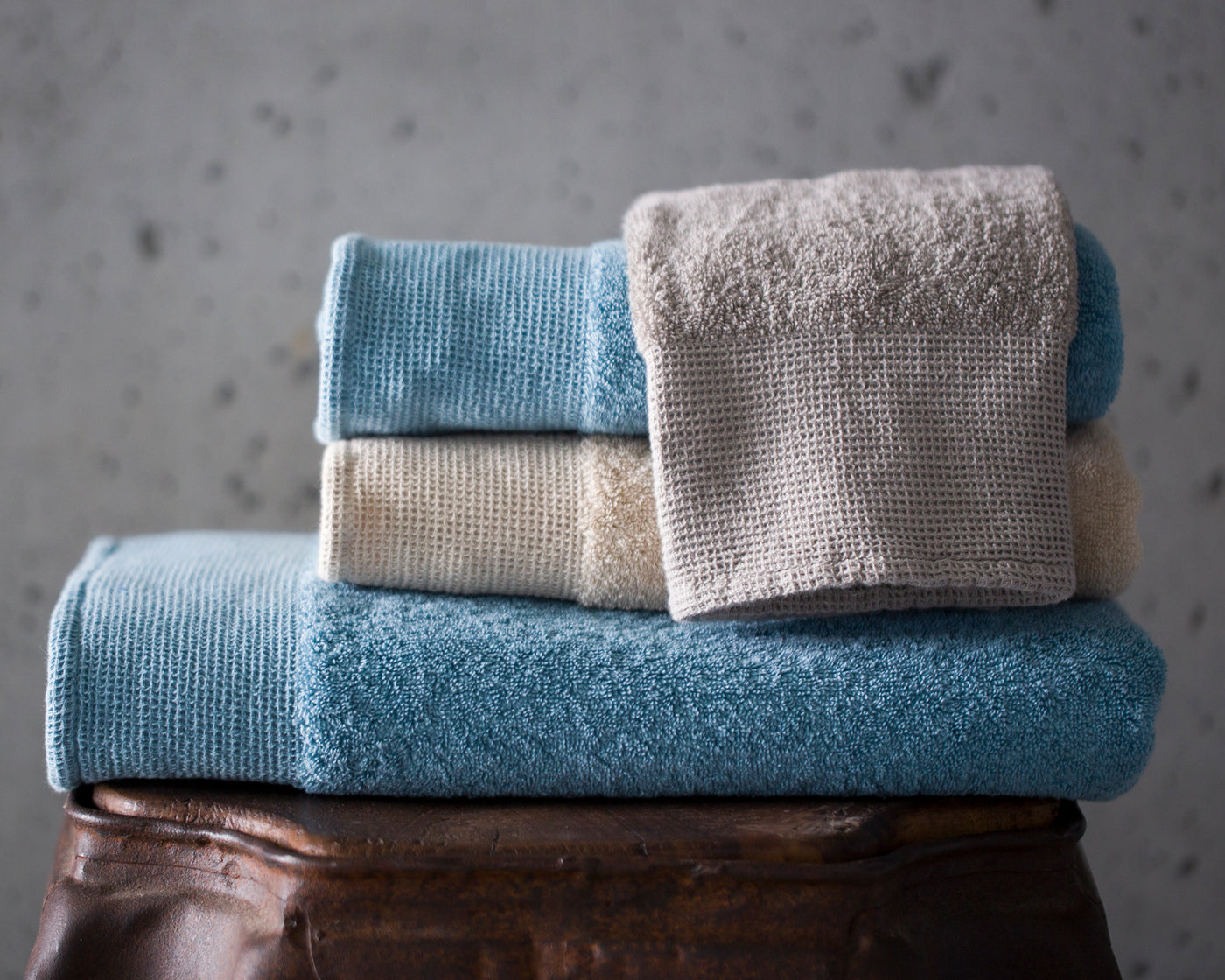 Abelha Bath Towels by Abyss and Habidecor