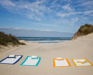 Photo of the Portofino Beach Towel ensemble.