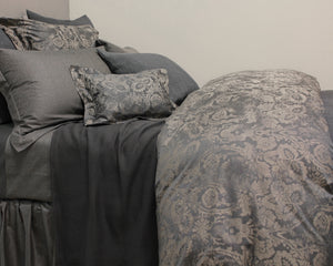 Photo of the Baton Rouge | Euro Pillow Sham ensemble.