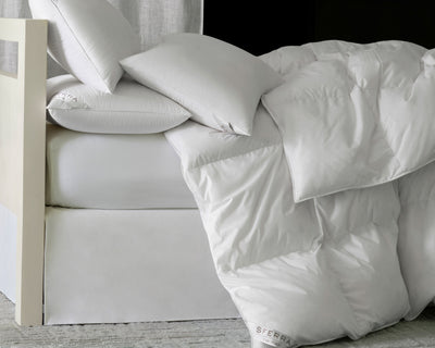 Sferra Cardigan Duvet White Colored