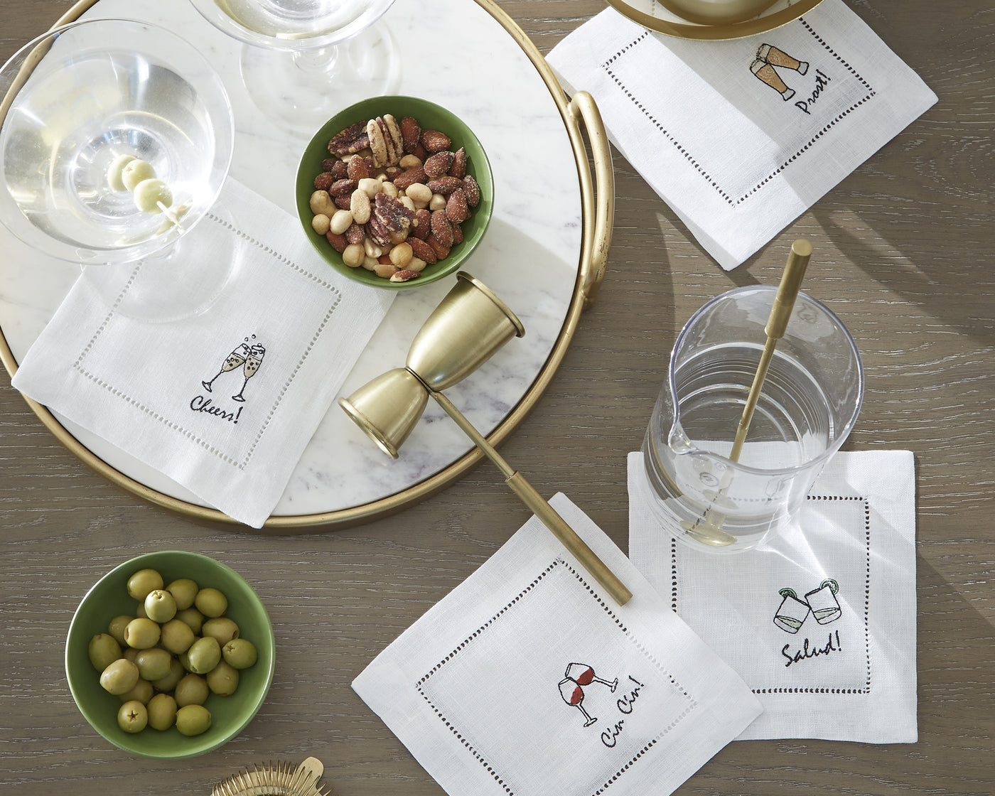 Cheers | Cocktail Napkins - Set of 4