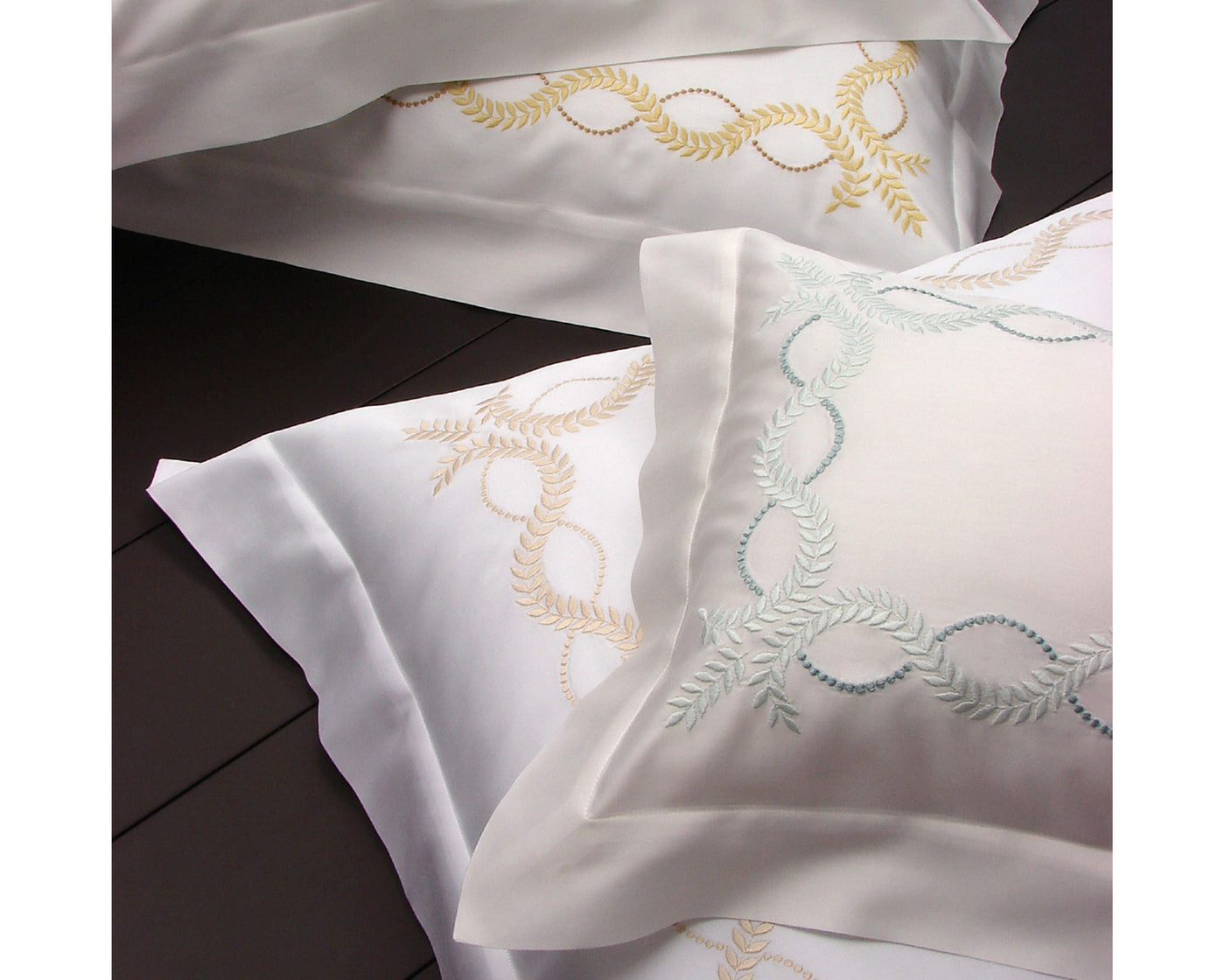 Diana Embroidery | Boudoir Pillow Sham