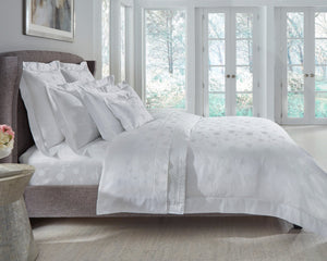 Photo of the Giza 45 Jacquard | Fitted Sheet ensemble.