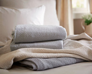 Photo of the Gobi | Matelasse Pillow Sham ensemble.