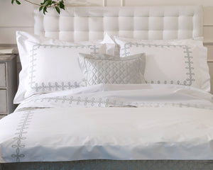 Photo of the Gordian Knot | Boudoir Pillow Sham ensemble.