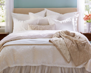 Photo of the Hibiscus | Euro Pillow Sham ensemble.