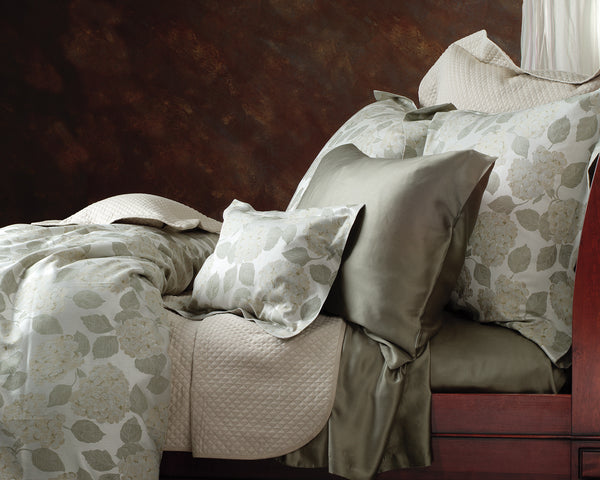 Photo of the Hydrangea | Boudoir Pillow Sham ensemble.