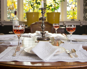 Photo of the Jardin Estate | Placemat ensemble.