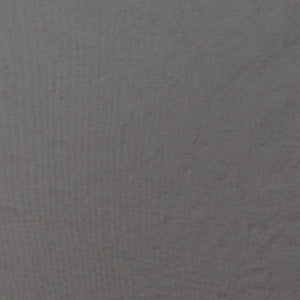 The Linen Society Vintage Percale Fitted Sheet features a plain, textured gray surface with subtle horizontal and vertical lines, evoking the timeless appeal of vintage percale bedding crafted from long staple cotton.