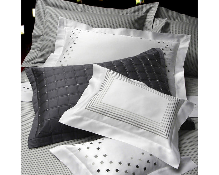 Photo of the Minerva Embroidery | Euro Pillow Sham ensemble.