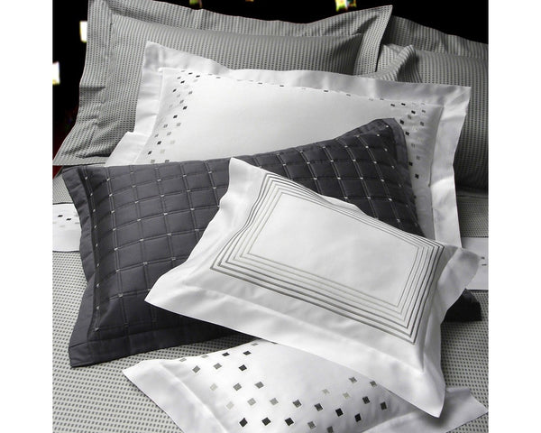 Photo of the Minerva Embroidery | Pillowcase, Pair ensemble.