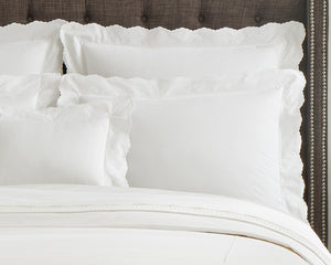 Photo of the Pettine | Boudoir Pillow Sham ensemble.