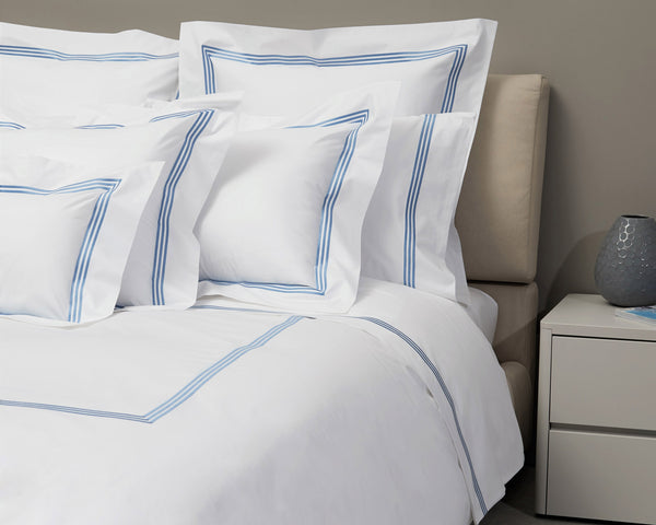 Photo of the Platinum | Euro Pillow Sham ensemble.