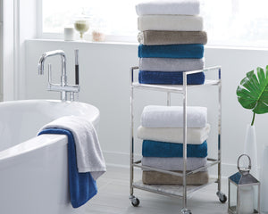 Photo of the Sarma | Bath Sheet ensemble.