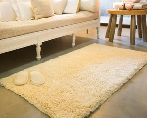 Photo of the Shag | Bath Rug ensemble.