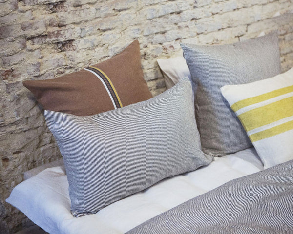 Photo of the The Workshop Stripe | Euro Sham, Each ensemble.
