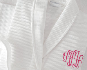 Photo of the The Waffle Robe ensemble.