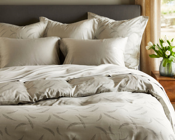 Photo of the Willow | Euro Pillow Sham ensemble.